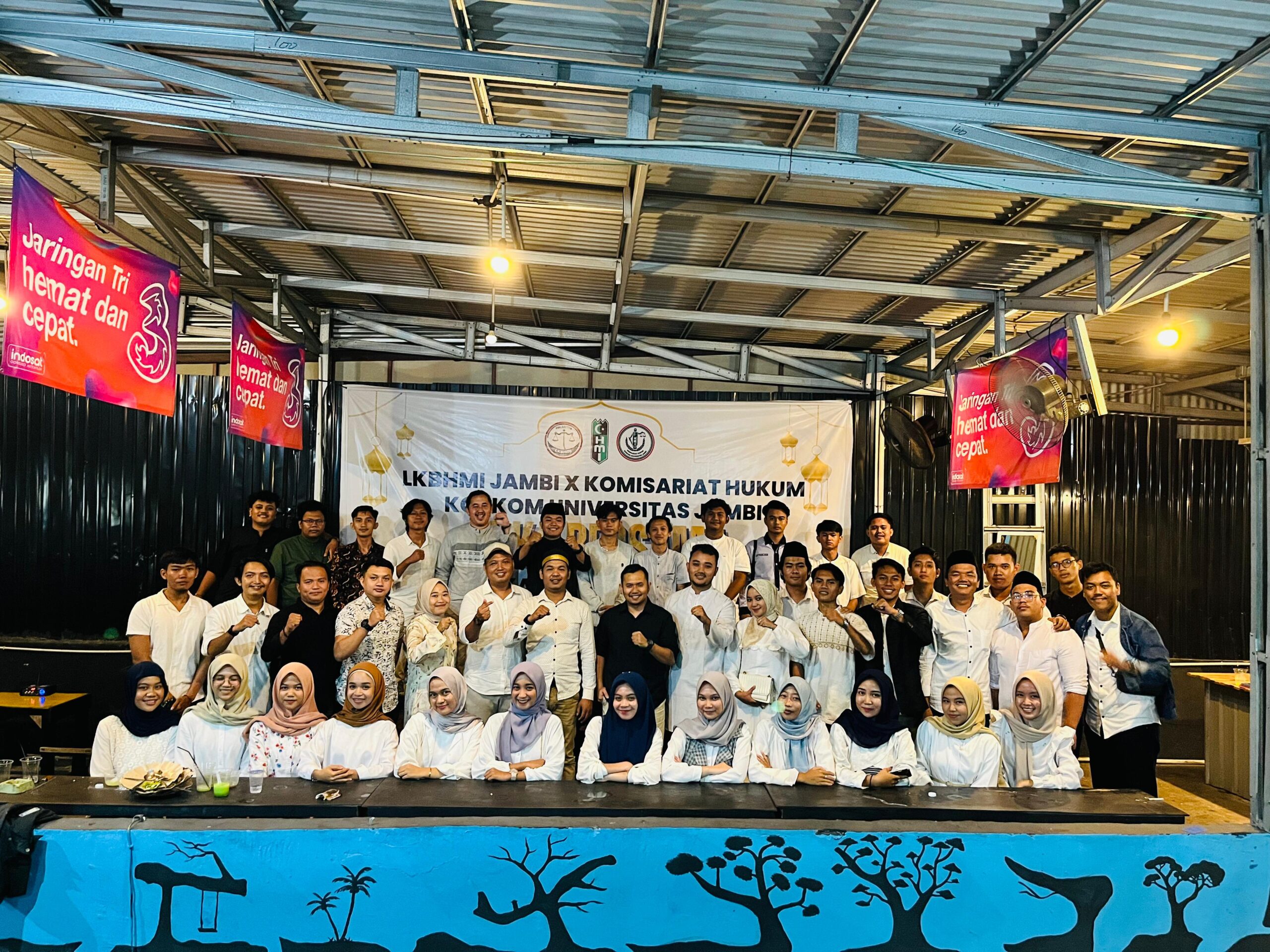 Mempererat Silaturahmi, LKBHMI Jambi Dan HMI Komisariat Hukum Unja Buka Puasa Bersama Alumni